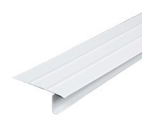 Amerimax 2.43 in. W X 10 ft. L Aluminum Overhanging Roof Drip Ed