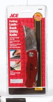 Folding Lock-back Knife Red