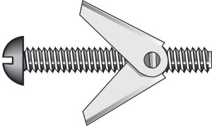 Fas-N- Tite 3/16 in. Dia. x 3 in. L Round Steel Toggle B