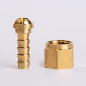 (image for)  Brass 1/4 in. D X 1/4 in. D Adapter 1 pk