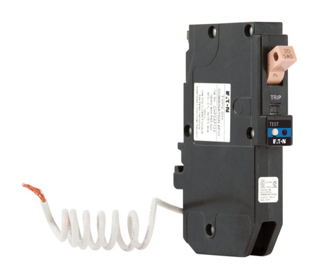 20 amps Arc Fault Single Pole Circuit Breaker