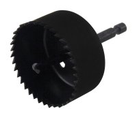 2 in. Dia. x 3/4 in. L Carbon Steel Hole Saw 1/4 in. 1 pc.