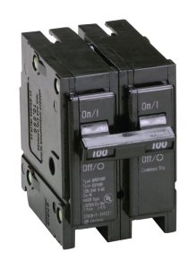 100 amps Plug In 2-Pole Circuit Breaker Eaton Cutler-Hammer