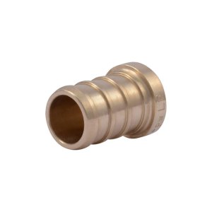 1/2 in. PEX x 1/2 in. Dia. PEX Brass Plug