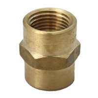 1/4 in. FPT x 1/8 in. Dia. FPT Brass Reducing Coupling