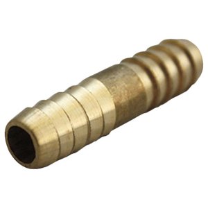 (image for)  Brass 5/16 in. D X 5/16 in. D Hose Mender 1 pk