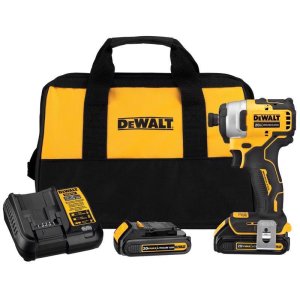 DEWALT 20V MAX ATOMIC 1/4 in. Cordless Brushless Impact Driver K