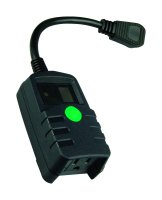 Outdoor Black Photocell Timer
