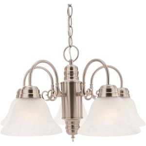 Millbridge 5-Light Satin Nickel Chandelier