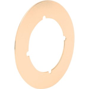 Brass Plated Brass Back Plate 1 pk