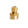 (image for)  3/8 in. Compression in. X 1/2 in. D FIP Brass Coupling
