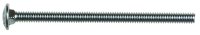 1/4 in. Dia. x 4 in. L Zinc-Plated Steel Carriage Bolt 1