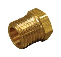 1 in. MPT x 3/8 in. Dia. FPT Brass Hex Bushing