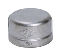 1 in. FPT x 1 in. Dia. FPT Stainless Steel Cap