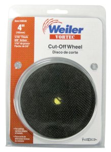 Vortec 4 in. Dia. x 3/8 in. Aluminum Oxide Cut-Off Wheel