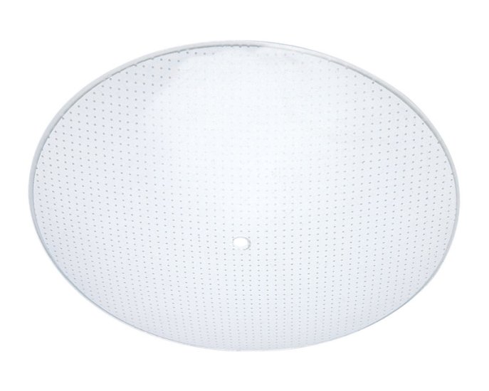 Round White Glass Fan/Fixture Shade 1 pk