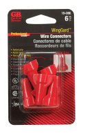 WingGard 22-6 Ga. Copper Wire Wire Connector Red