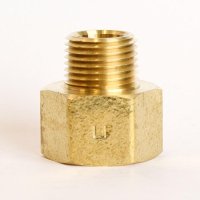 (image for)  3/4 in. FPT X 1/2 in. D MPT Brass Reducing Coupling
