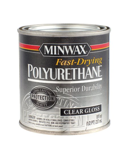 (image for) Gloss Clear Fast-Drying Polyurethane 0.5 pt.