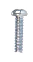 No. 10-32 x 3/4 in. L Combination Round Head Zinc-Plated