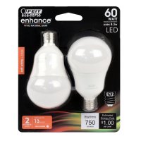 A15 E12 (Candelabra) LED Bulb Soft White 60w Equiv