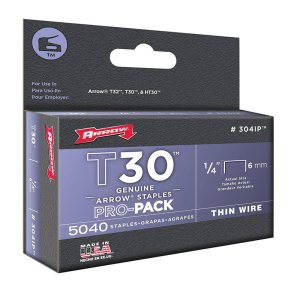 T30 1/2 in. W x 1/4 in. L 22 Ga. Wide Crown Thin