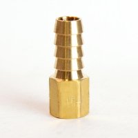 (image for)  Brass 1/8 in. D X 3/8 in. D Adapter 1 pk