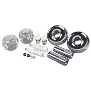 (image for) Delta Chrome Tub and Shower 2-Handle Remodeling Kit
