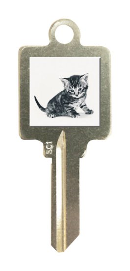 Kitty House/Office Key Blank SC1 - KL0 Single sided For Sc