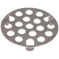 Drain Strainer, 3 Prong, 1-5/8 in. in Stainless Steel