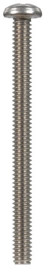 No. 1/4-20 x 3 in. L Phillips Flat Head Stainless Steel