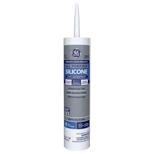 White Silicone 1 Window and Door Caulk Sealant 10.1 oz