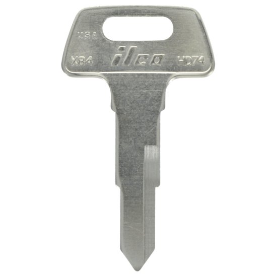 Hillman KeyKrafter Motorcycle Key Blank 2036 HD74 Double For Hon