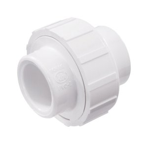 Schedule 40 3/4 in. Slip x 3/4 in. Dia. Slip PVC Union