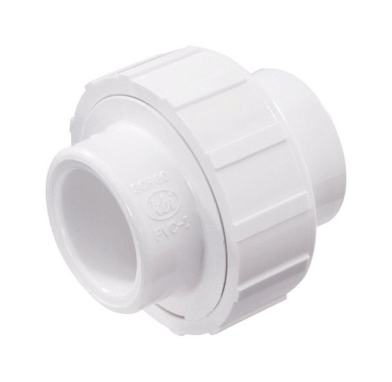 Schedule 40 3/4 in. Slip x 3/4 in. Dia. Slip PVC Union