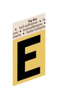 1-1/2 in. Black Aluminum Self-Adhesive Letter E 1 pc.