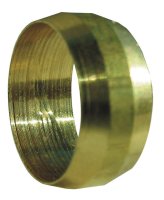 3/8 in. Compression x 3/8 in. Dia. Compression Brass Sleeve