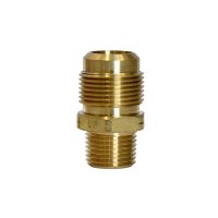 (image for)  3/4 in. Flare X 1/2 in. D MPT Brass Adapter