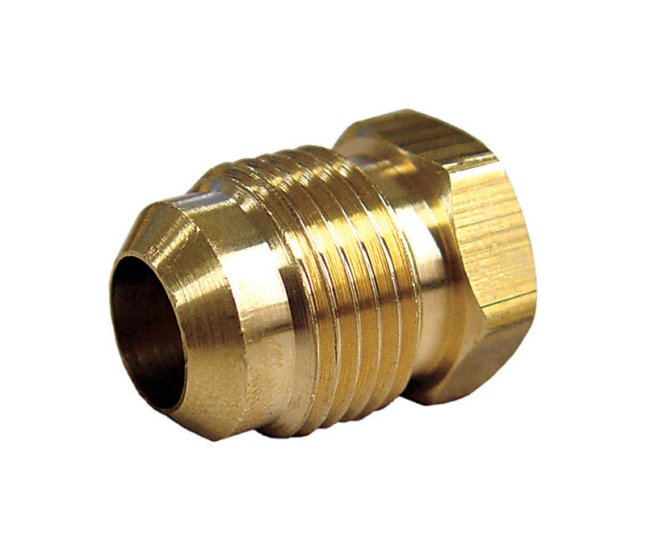 3/8 in. Flare Brass Hex Plug