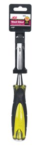 Pro Series 1/2 in. W Carbon Steel Wood Chisel Black/Yellow 1