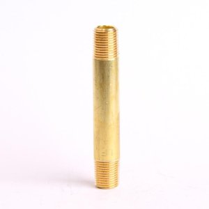 (image for)  1/8 in. MPT X 1/8 in. D MPT Yellow Brass Nipple 2-1/2 in. L