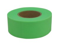 150 ft. L x 1.2 in. W Polyvinyl Flagging Tape Lime