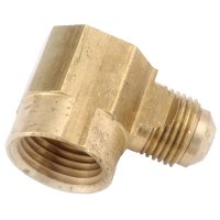 (image for)  1/4 in. Flare Elbow in. X 1/4 in. D FIP Brass 90 Degree Elbow