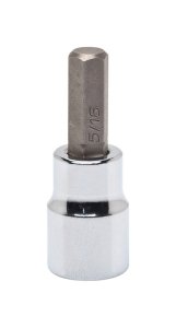 6 mm x 3/8 in. drive Metric 6 Point Standard Hex Bit So