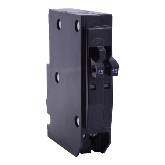 15/15 amps QO Tandem Single Pole Circuit Breaker