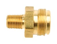 1/4 in. Dia. Brass FPT x MPT Cylinder Adapter