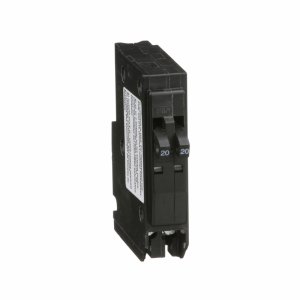 QO 20/20 amps Tandem Single Pole Circuit Breaker