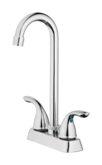 OakBrook Pacifica Two Handle Chrome Bar Faucet