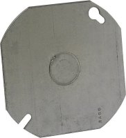 Octagon Steel Flat Box Cover