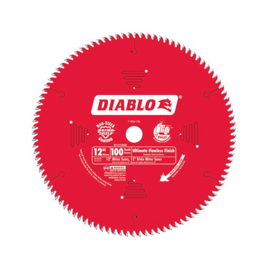 12 in. Dia. x 1 in. Circular Saw Blade 100 teeth 1 pk